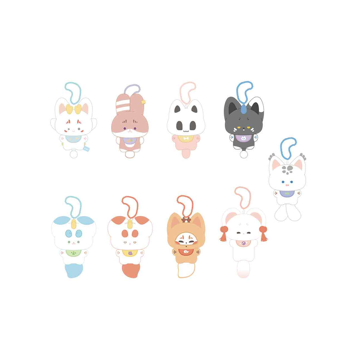 FABULOUS BEASTS BIB Series Plush Blind Box