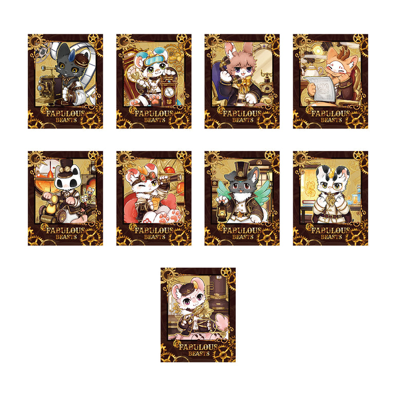 Fabulous Beasts Steam Age Instant Photo-Style Trading Cards Blind Box