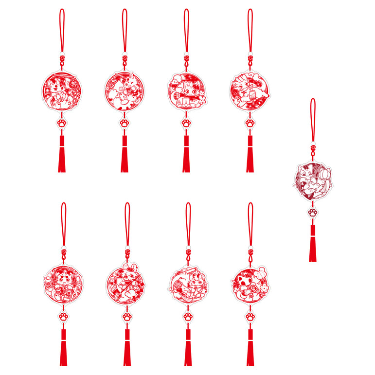 FABULOUS BEASTS Paper Art Series - Acrylic Charm Blind Box