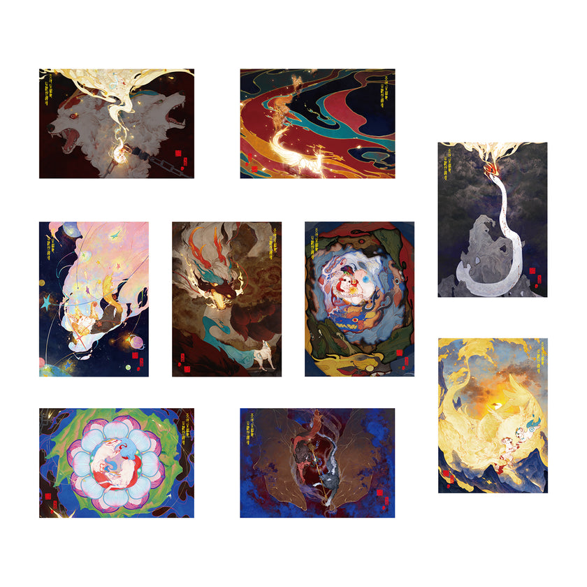 FABULOUS BEASTS - Ancient Shades Series 3 - Postcard Set