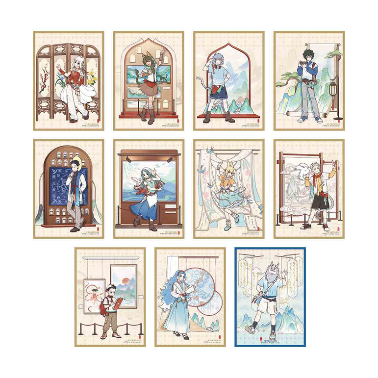 FEI REN ZAI - Fun Past Present Series - Shikishi Art Board Blind Box