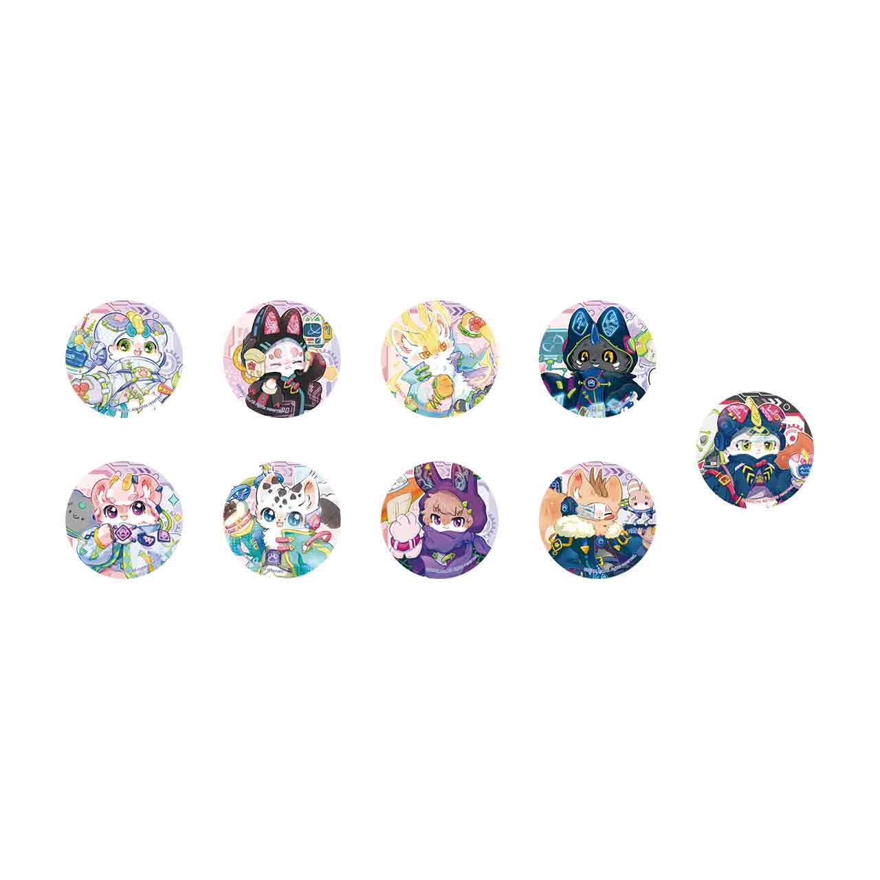 FABULOUS BEASTS-Stellar Drift-Badge Blind Box