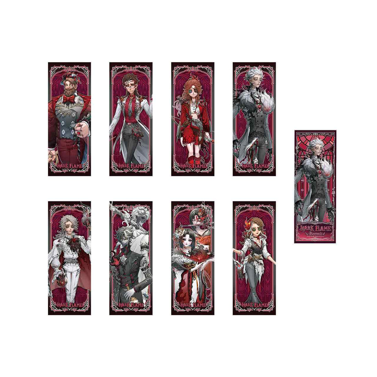 Identity V Dark Flame Series-Holographic Ticket Blind Box