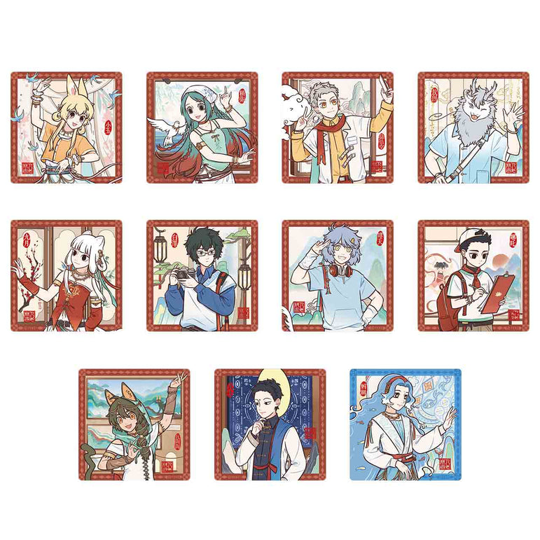 FEI REN ZAI - Fun Past Present Series - Acrylic Fridge Magnet Blind Box