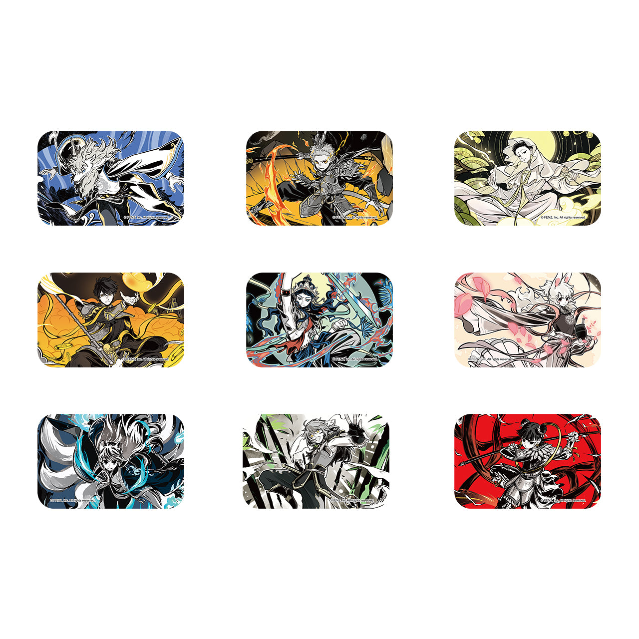FEI REN ZAI - Ethereal·Pictured - Badge Blind Box - Square