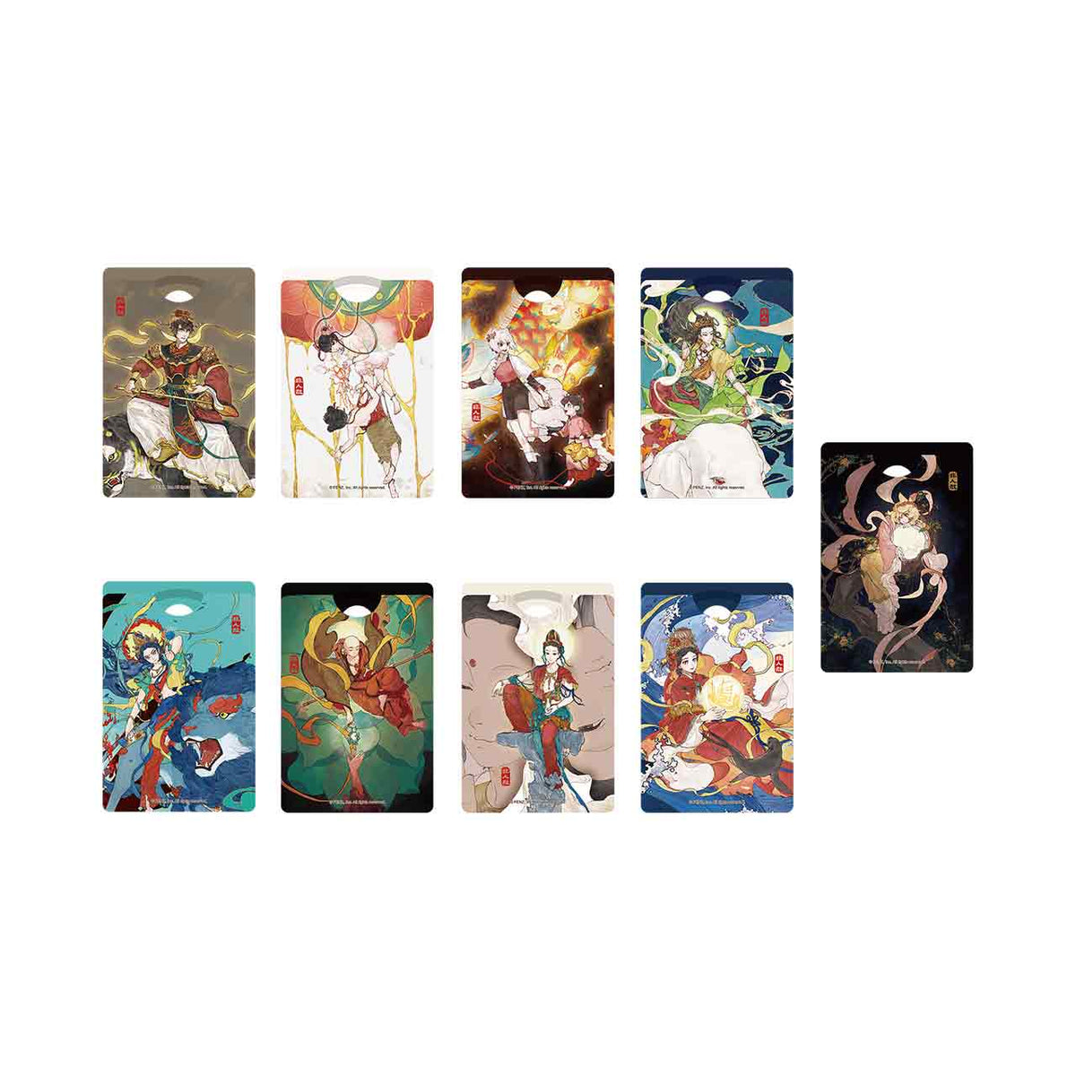 FEI REN ZAI Mountain & Sea Wander Series Magnetic Card Holder Blind Box
