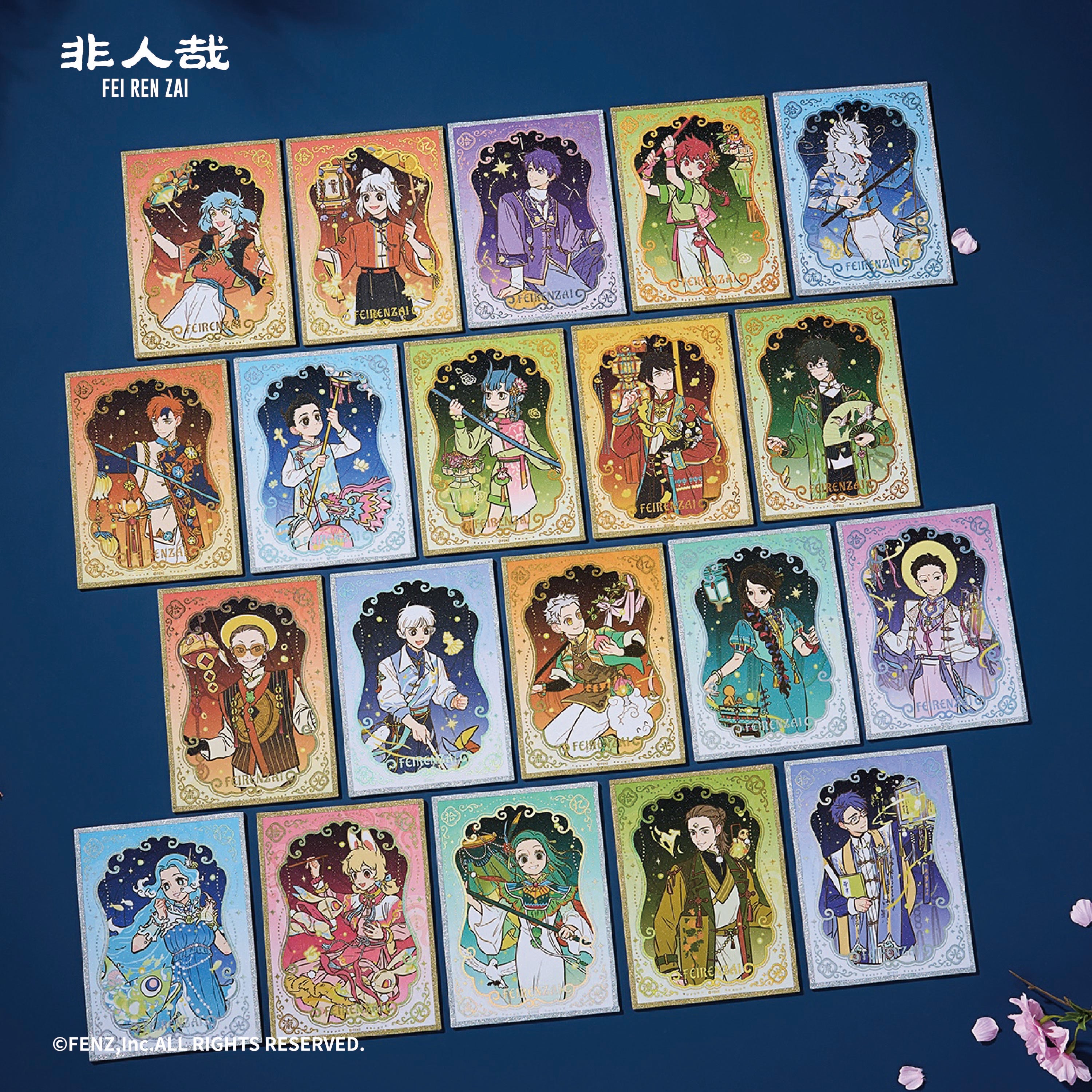 FEI REN ZAl-10th Anniversary Collection-Shikishi Art Board Blind Box