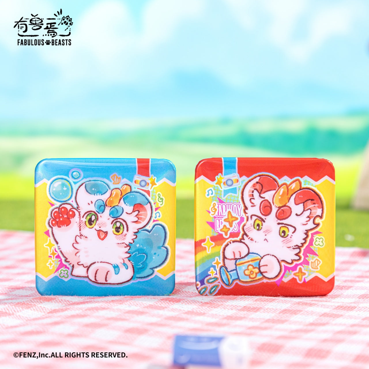 Fabulous Beasts 瑞獣シリーズ 缶バッジ ブラインドボックス 特典エディション