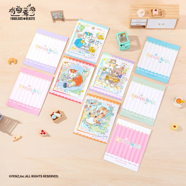 Fabulous Beasts Mythical Beasts Diner Instant Photo-Style Trading Cards Blind Box