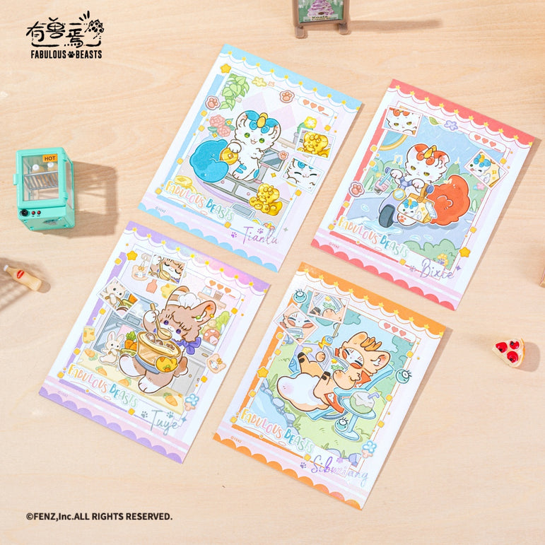 Fabulous Beasts 神話の獣ダイナー インスタントフォト風トレーディングカード ブラインドボックス