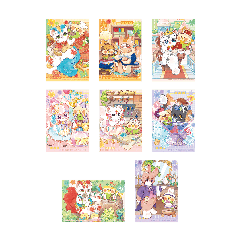 FABULOUS BEASTS × LITTLE PARROT BEBE - Fridge Magnet Blind Box