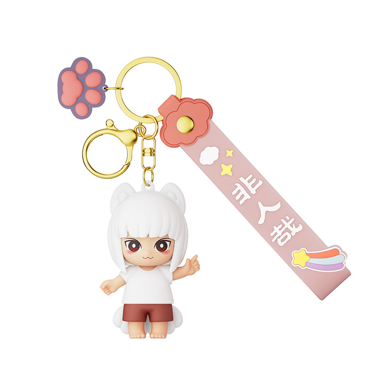 非人哉xFUN PLAN アニメキーホルダー 小玉フィギュアペンダント ドールギフト