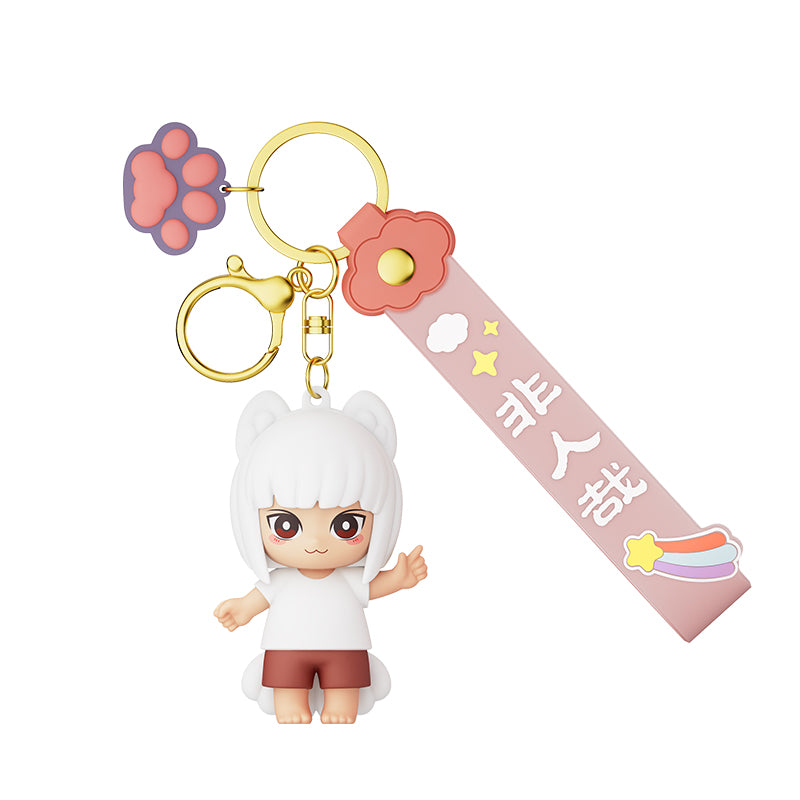 非人哉xFUN PLAN アニメキーホルダー 小玉フィギュアペンダント ドールギフト