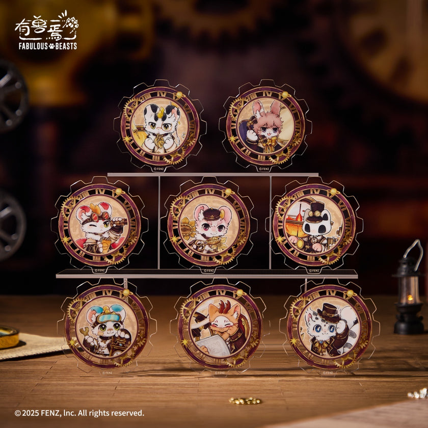 Fabulous Beasts Steam Age Acrylic Fridge Magnet Blind Box