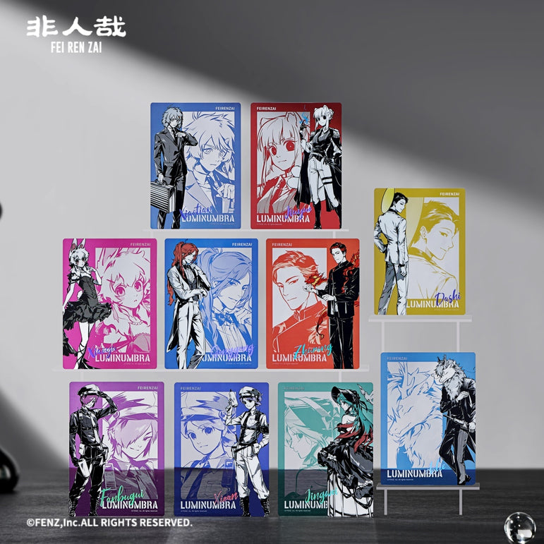 FEI REN ZAI Luminumbra Series Clear Card Blind Box