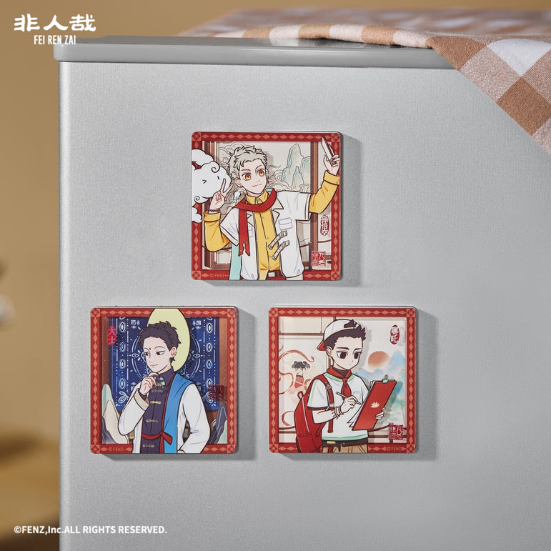 FEI REN ZAI - Fun Past Present Series - Acrylic Fridge Magnet Blind Box