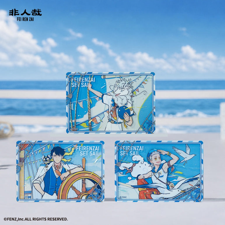 FEI REN ZAI Set Sail Series Acrylic Fridge Magnet Blind Box