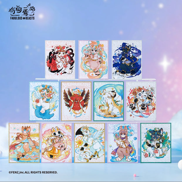 FABULOUS BEASTS Starry Voyage Shikishi Art Board Blind Box