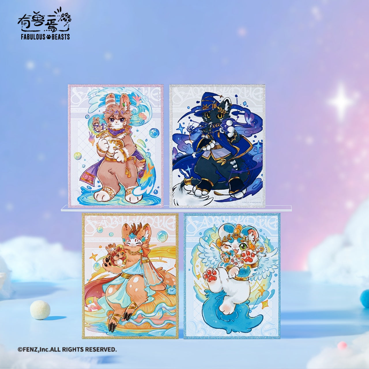 FABULOUS BEASTS Starry Voyage Shikishi Art Board Blind Box