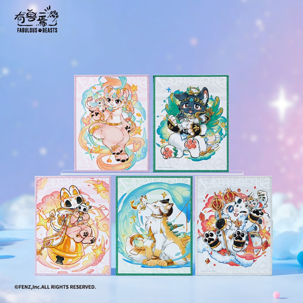 FABULOUS BEASTS Starry Voyage Shikishi Art Board Blind Box