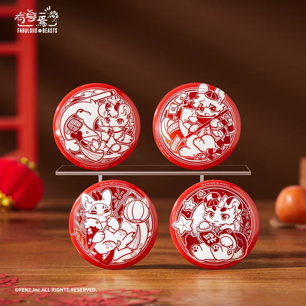 FABULOUS BEASTS Paper Art Series Badge Blind Box