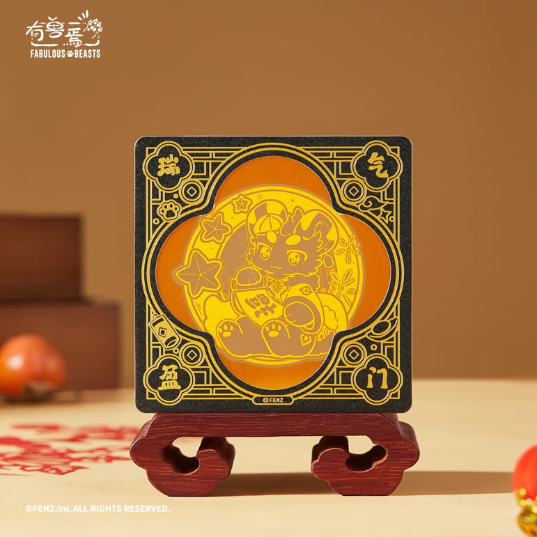 FABULOUS BEASTS Paper Art Series Paper-Clip Photo Card Blind Box