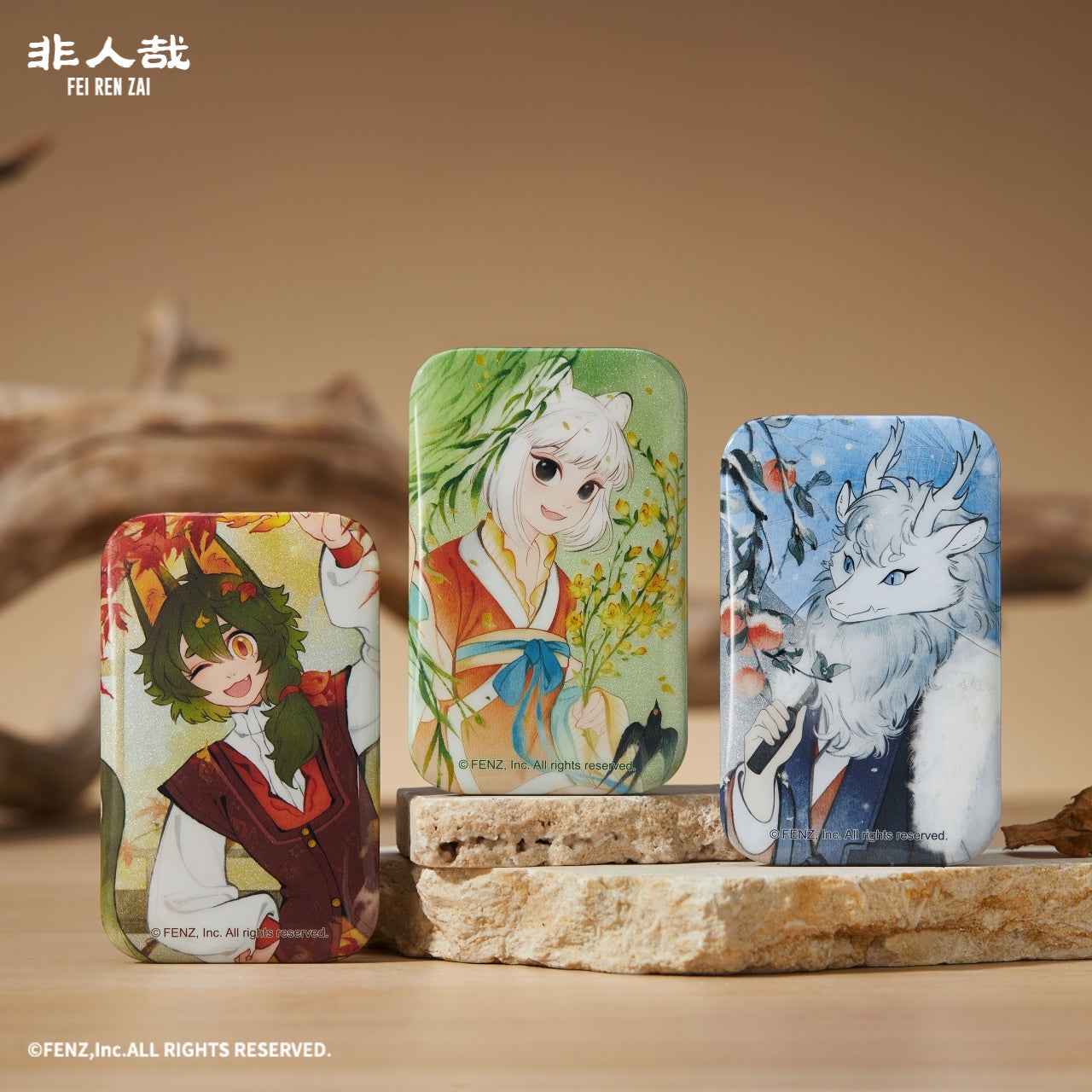 FEI REN ZAI-Nature and Time-Badge Blind Box