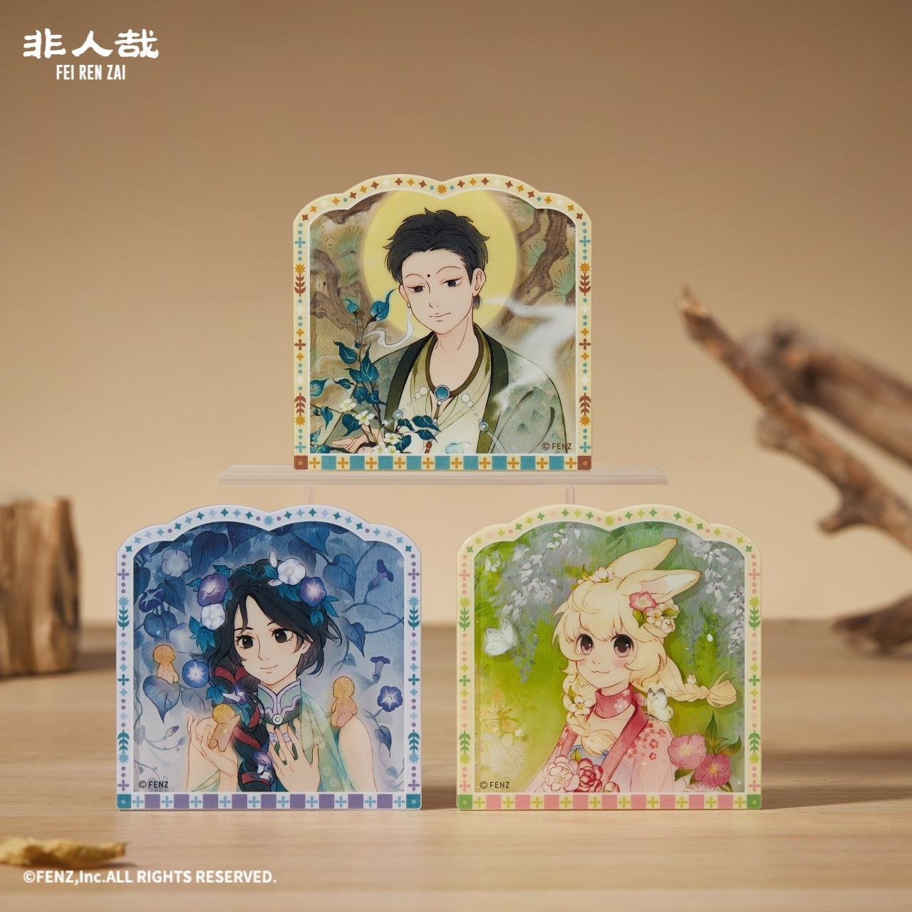 FEI REN ZAI-Nature and Time-Acrylic Fridge Magnet Blind Box