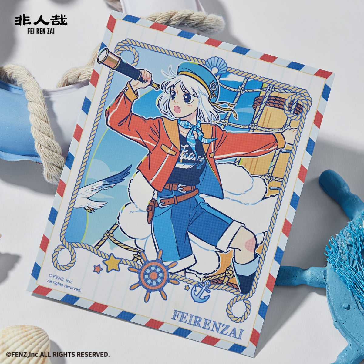 FEI REN ZAI Set Sail Series Instant Photo-Style Trading Cards Blind Box
