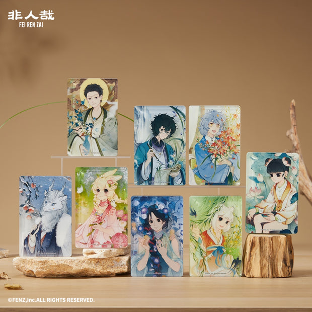 FEI REN ZAI-Nature and Time-Liquid-Filled Acrylic Brick Blind Box