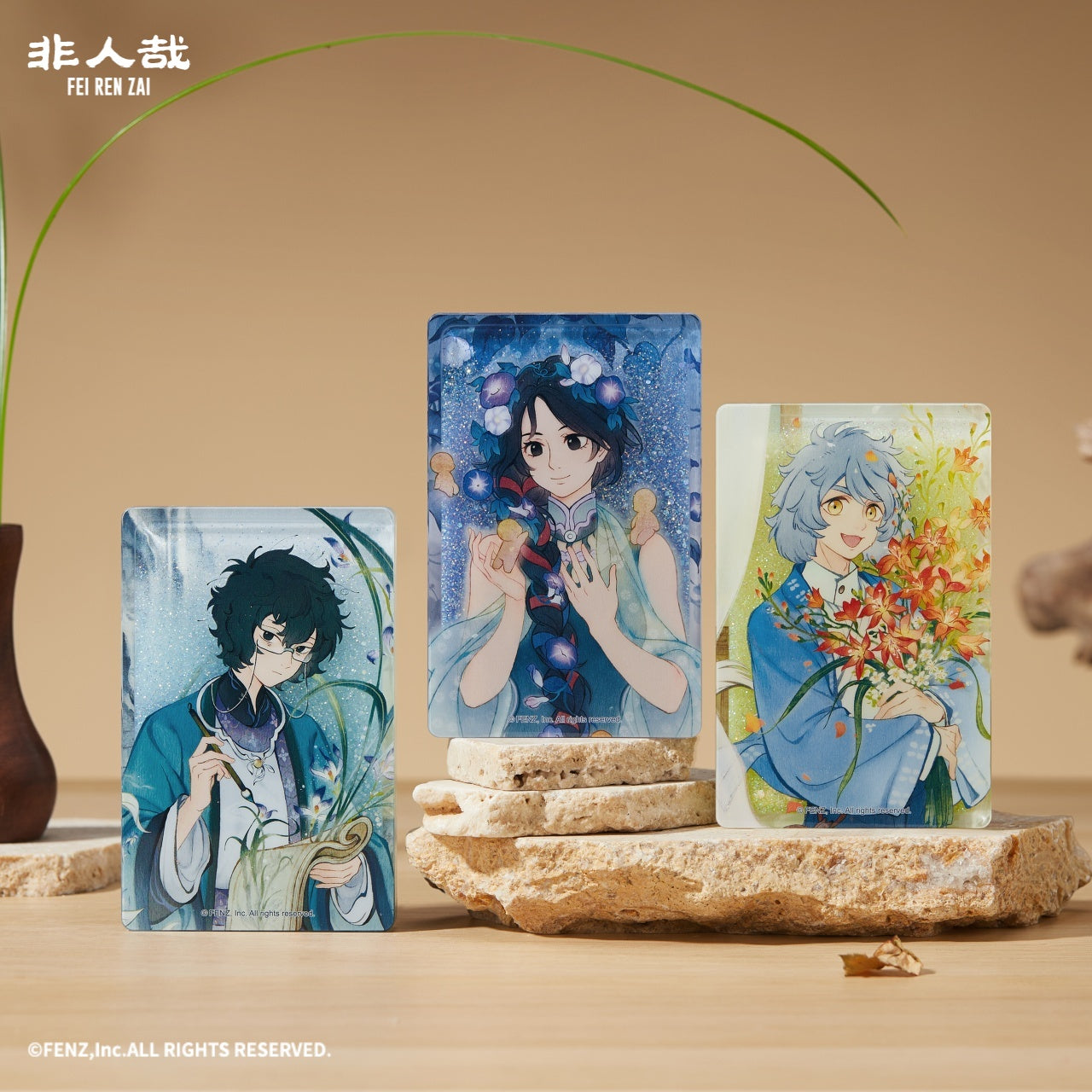 FEI REN ZAI-Nature and Time-Liquid-Filled Acrylic Brick Blind Box