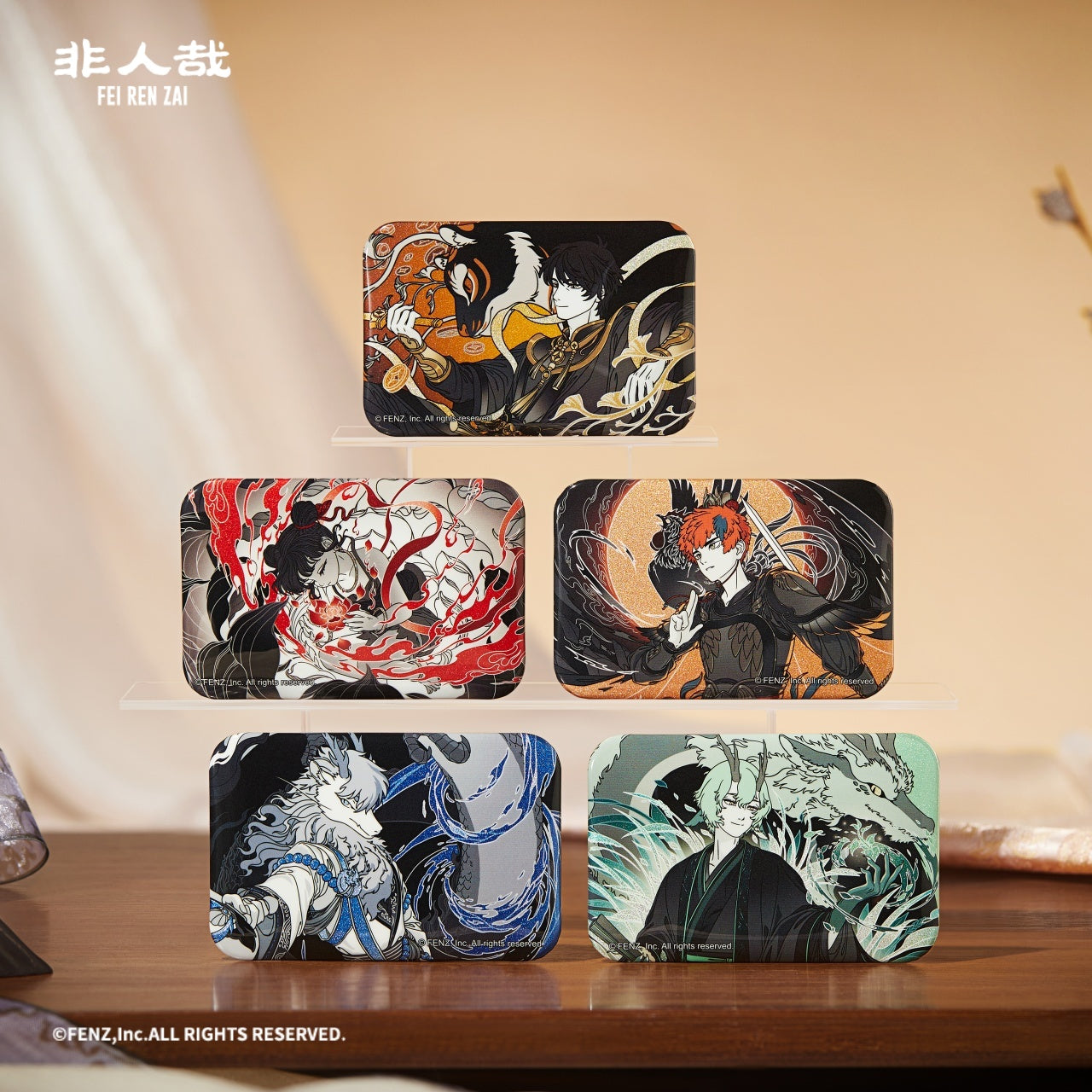 FEIRENZAI FAIRYLAND Series 2 - Badge Blind Box - Square