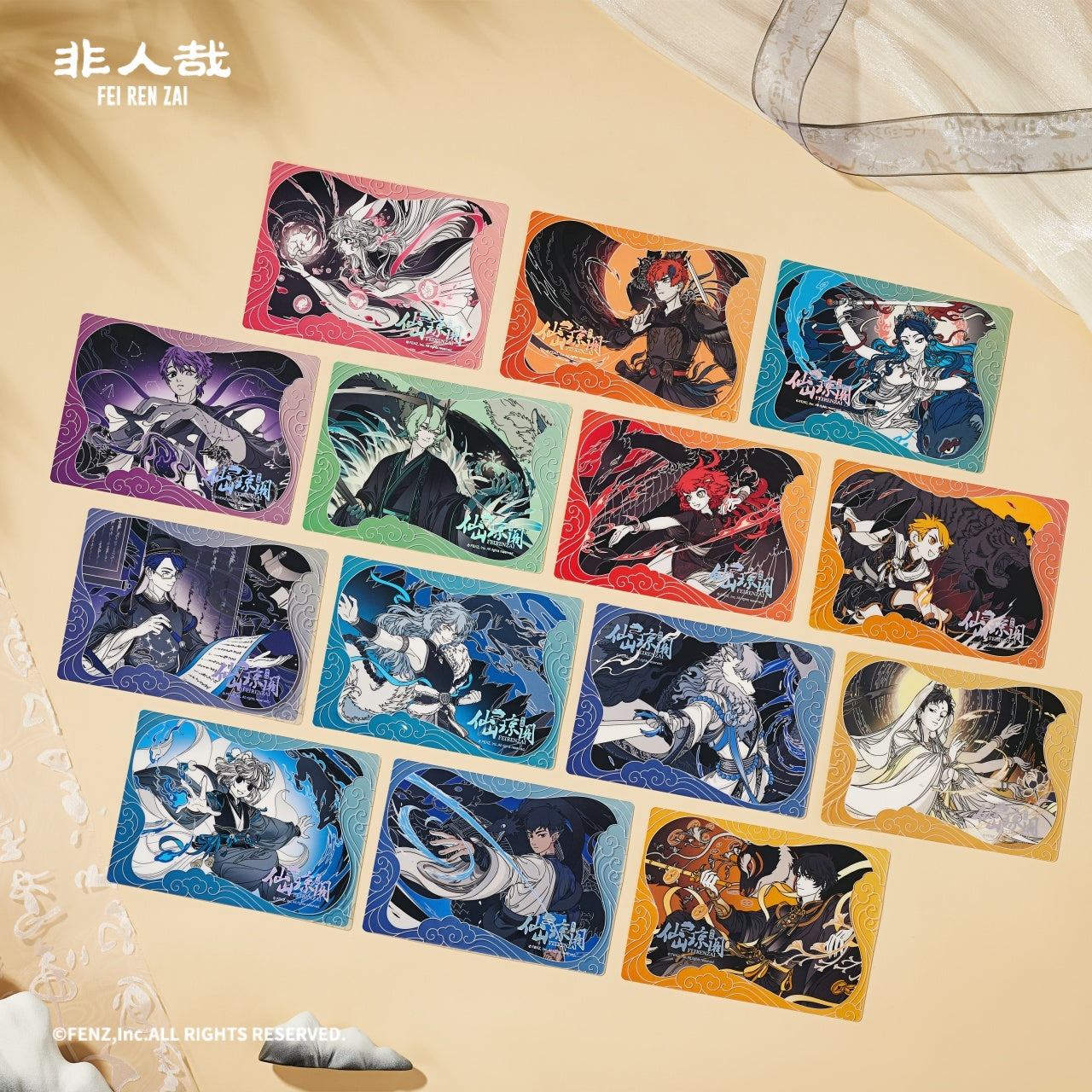 FEI REN ZAI FAIRYLAND Series 2 - Clear Card Blind Box