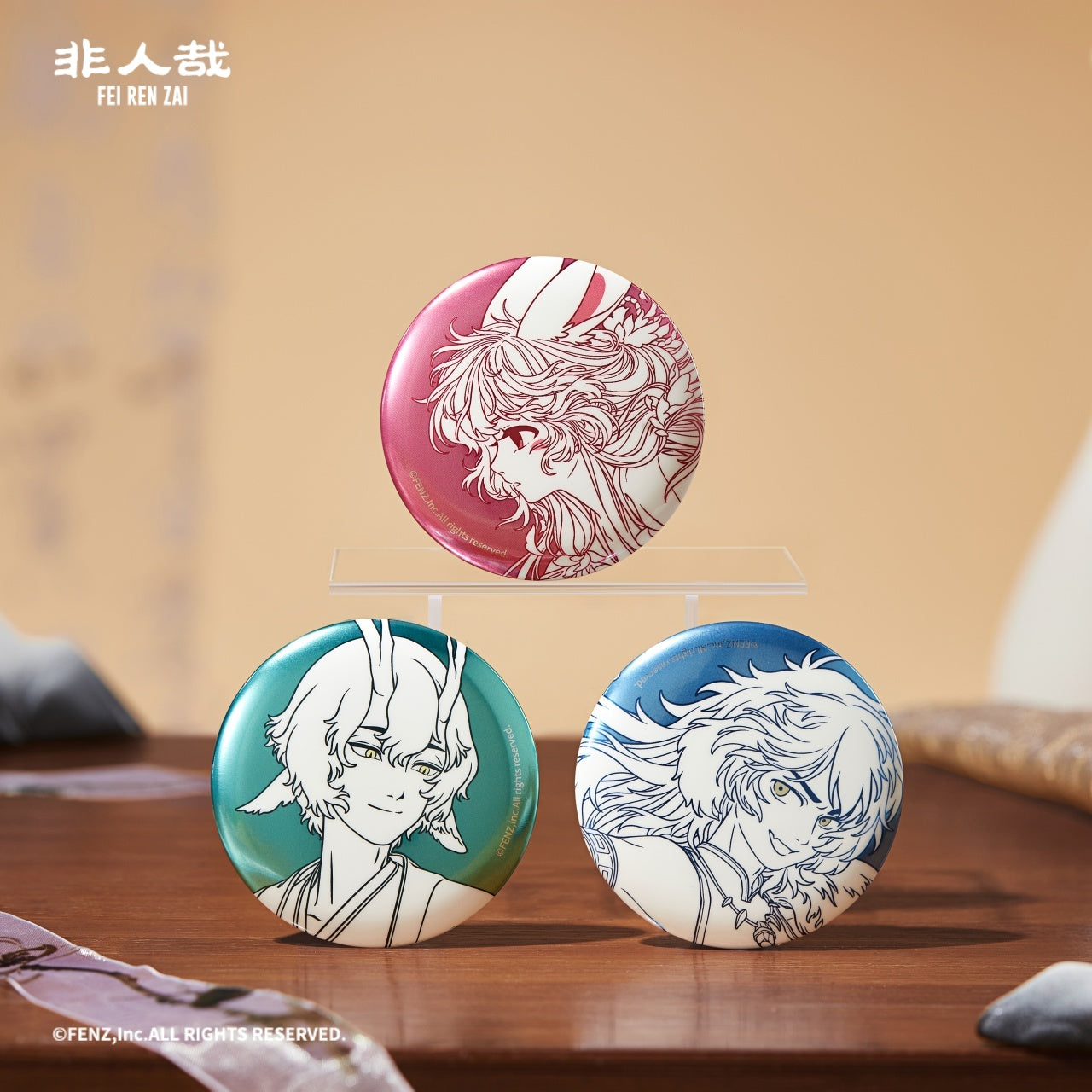 FEIRENZAI FAIRYLAND Series 2 - Badge Blind Box - Round