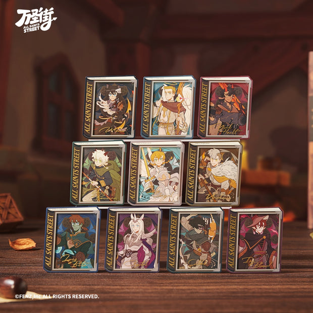 ALL SAINTS STREET Fantasy World Adventures-Acrylic Fridge Magnet Blind Box