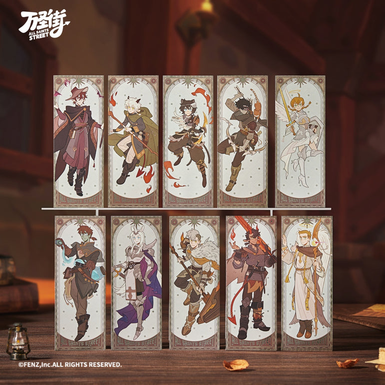 ALL SAINTS STREET Fantasy World Adventures Holographic Ticket Blind Box