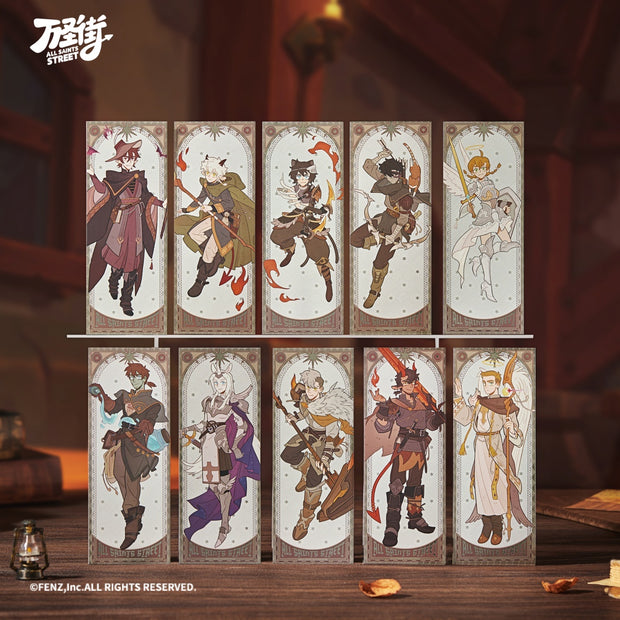 ALL SAINTS STREET Fantasy World Adventures Holographic Ticket Blind Box