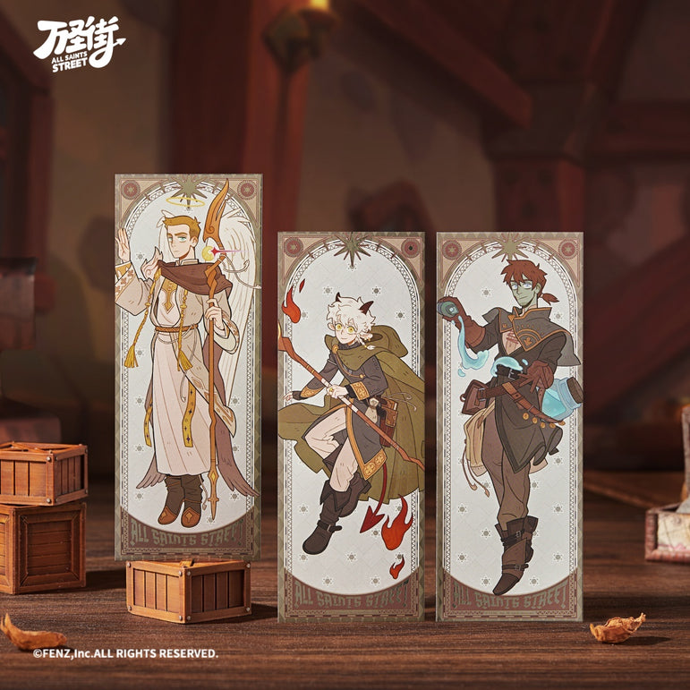 ALL SAINTS STREET Fantasy World Adventures Holographic Ticket Blind Box