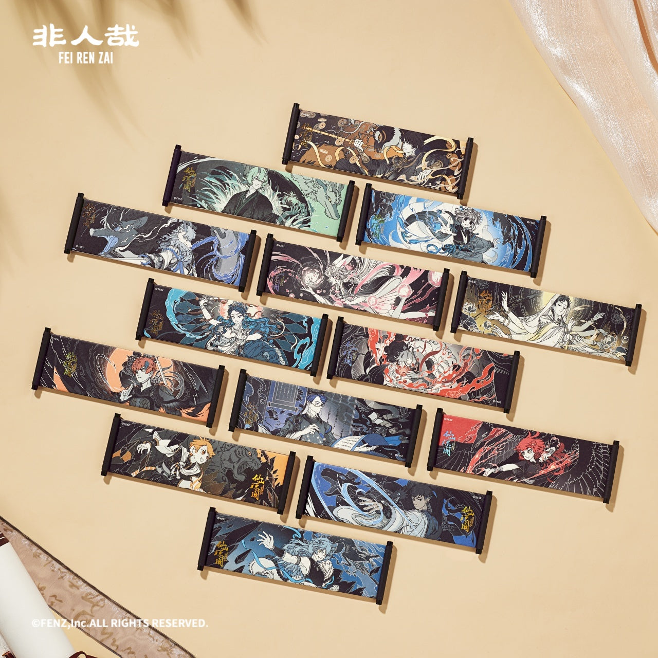 FEI REN ZAI FAIRYLAND Series 2 - Fridge Magnet Blind Box