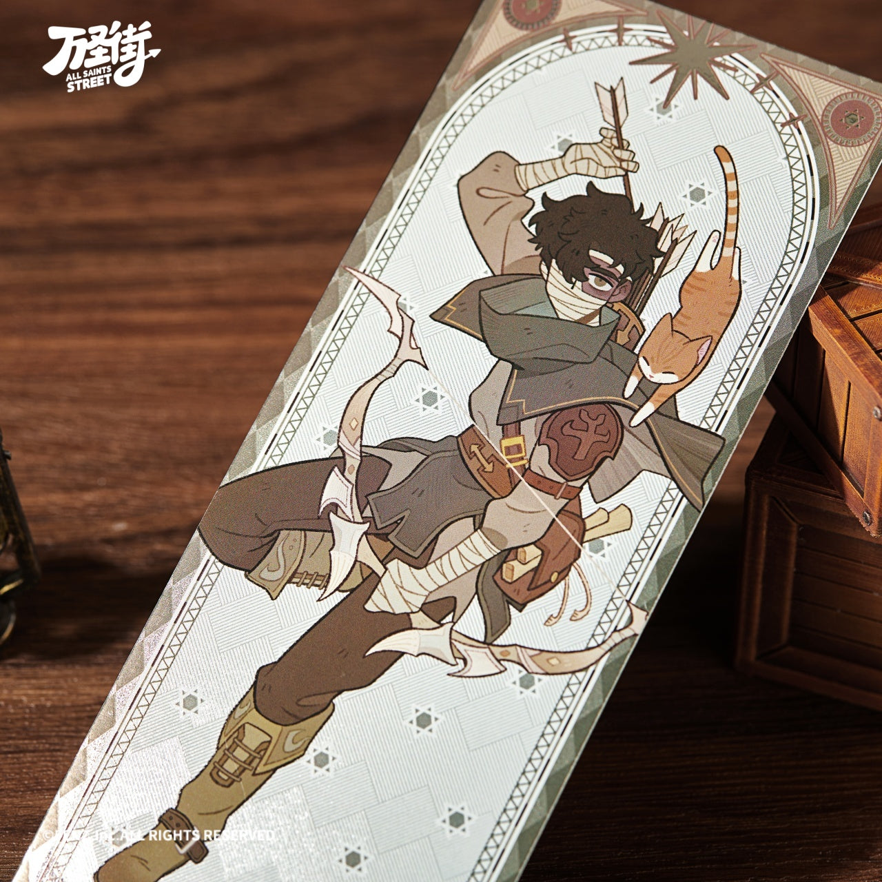 ALL SAINTS STREET Fantasy World Adventures Holographic Ticket Blind Box