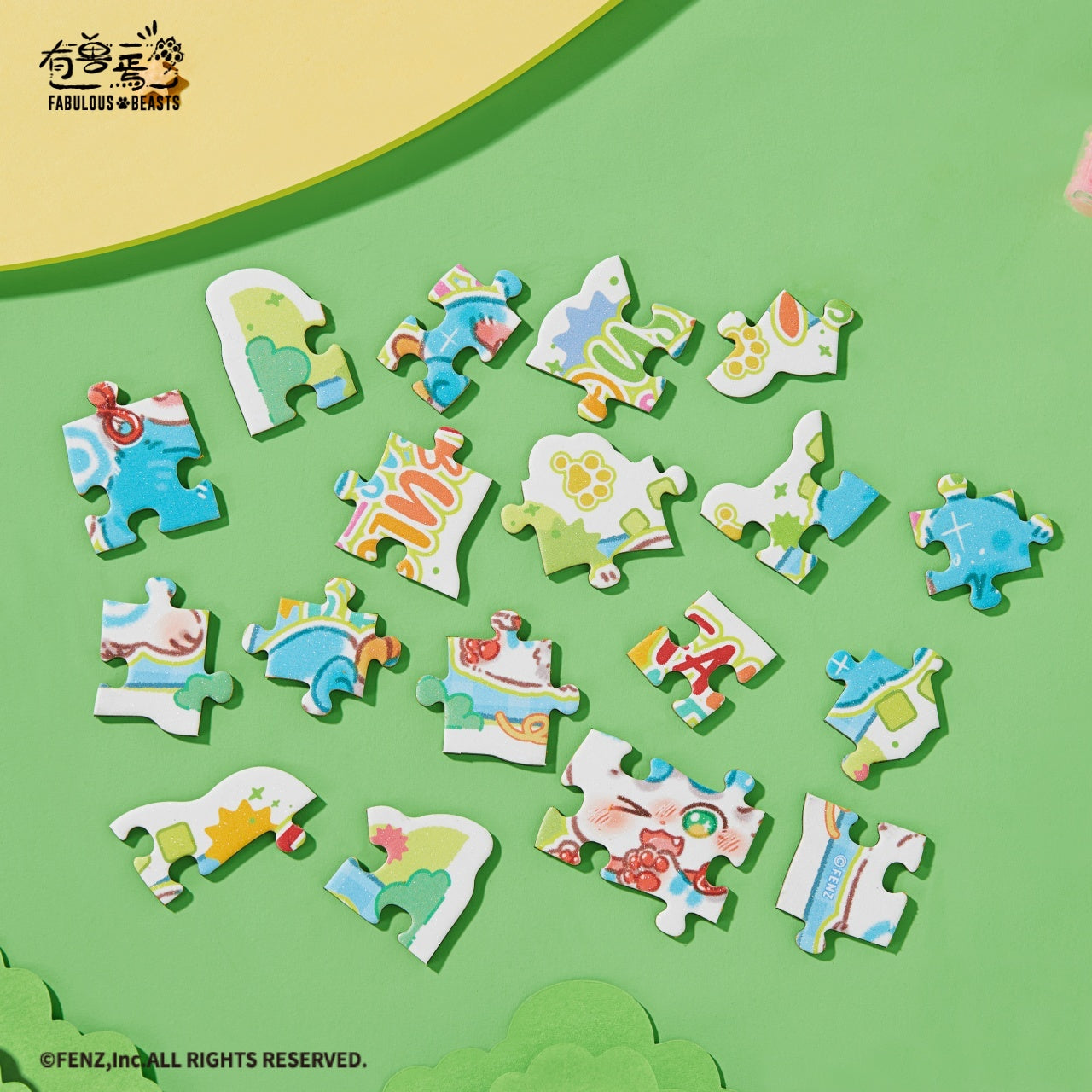 FABULOUS BEASTS-Eight Treasure Candy-Magnetic Puzzle Blind Box
