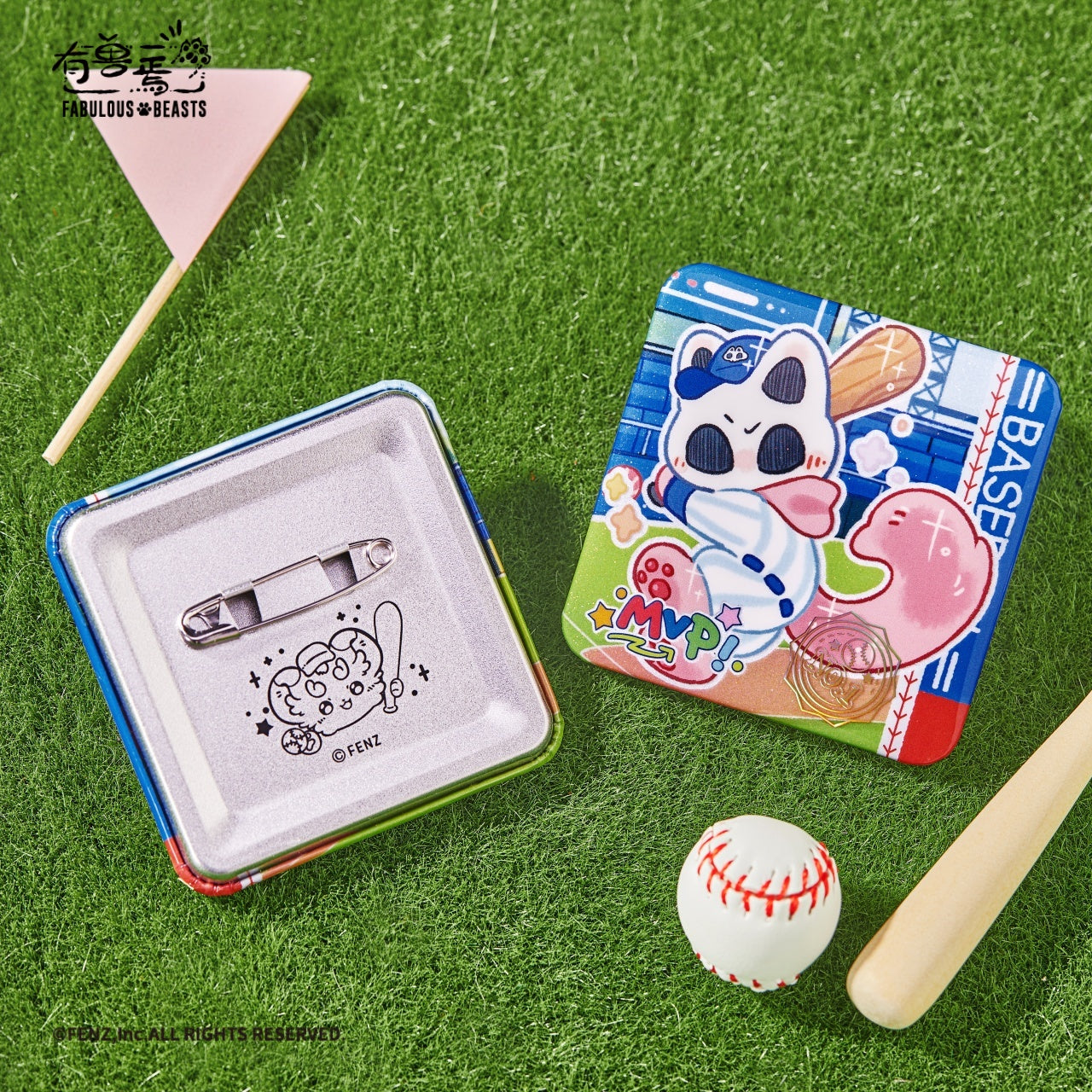 FABULOUS BEASTS Baseball Series Badge Blind Box