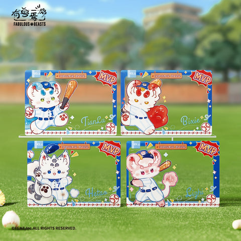FABULOUS BEASTS Baseball Series Clear Card Blind Box
