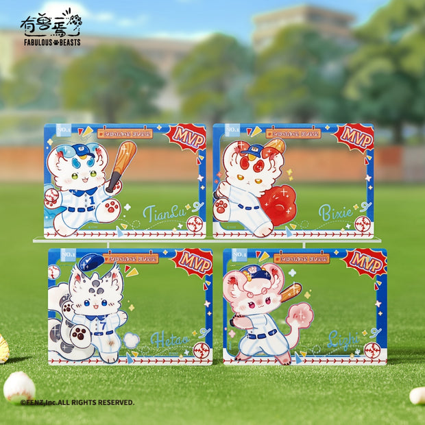 FABULOUS BEASTS Baseball Series Clear Card Blind Box
