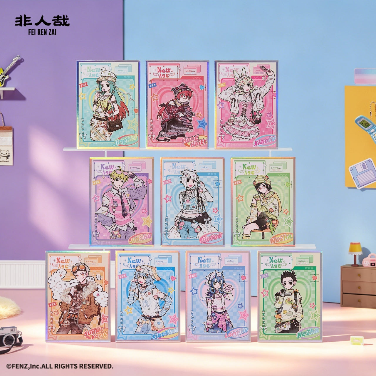FEI REN ZAI - New Age Series - Shikishi Blind Box – FEI REN ZAI