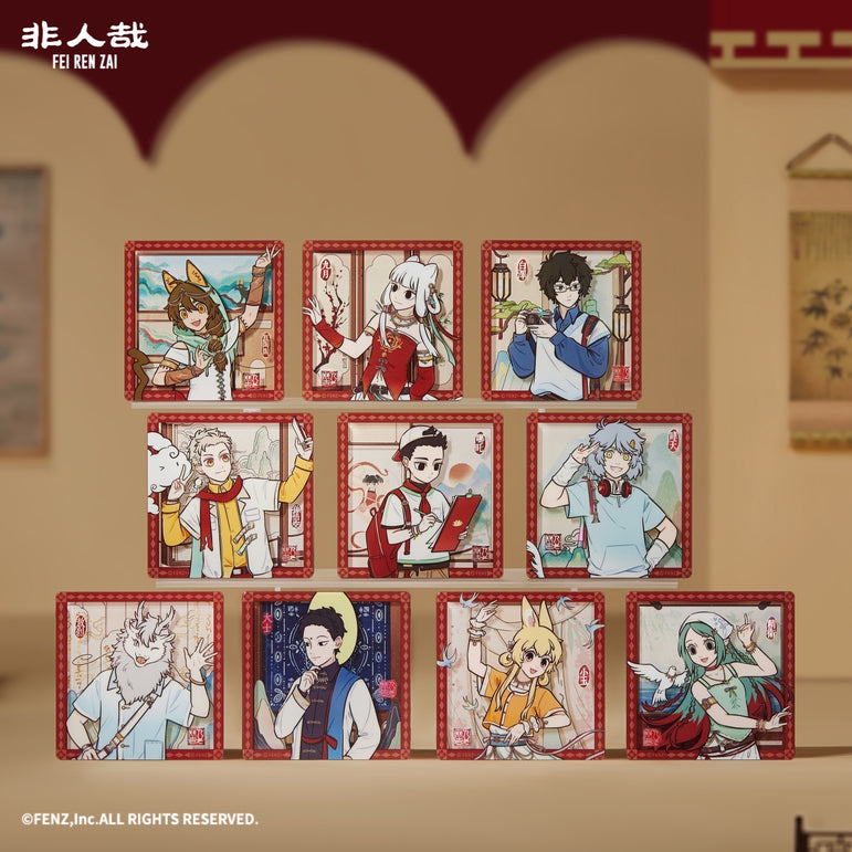 FEI REN ZAI - Fun Past Present Series - Acrylic Fridge Magnet Blind Box