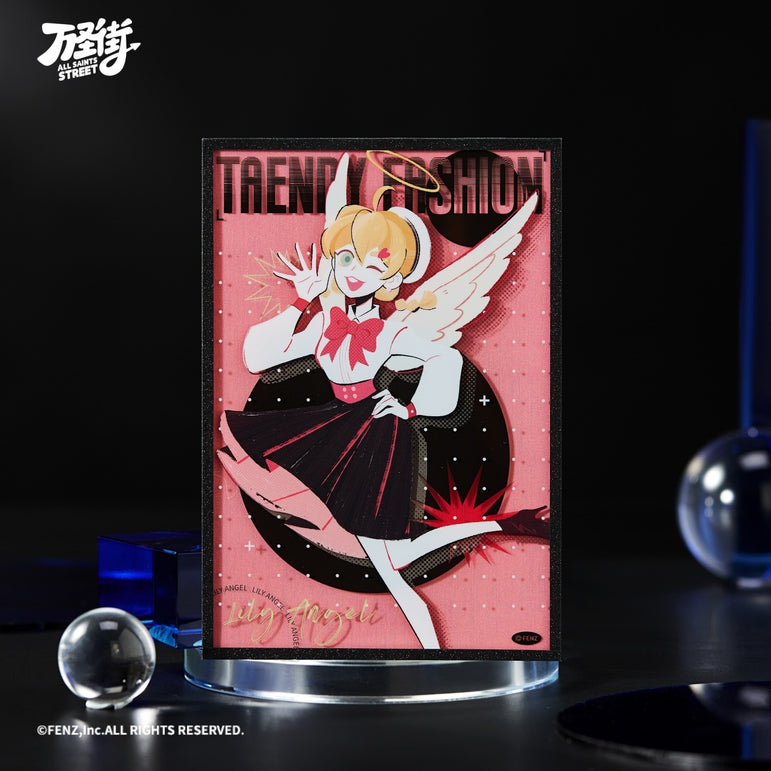 ALL SAINTS STREET-Trendy Fashion-Acrylic Shikishi Art Board Blind Box
