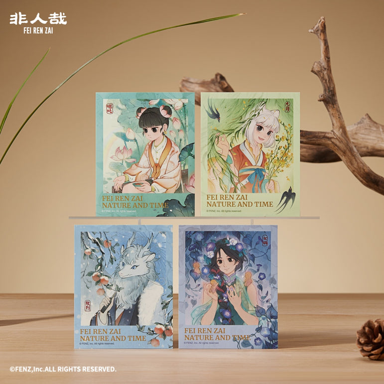 FEI REN ZAI-Nature and Time-Instant Photo-Style Trading Cards Blind Box