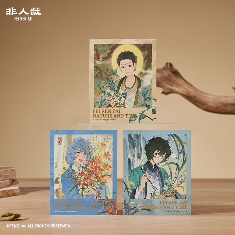 FEI REN ZAI-Nature and Time-Instant Photo-Style Trading Cards Blind Box