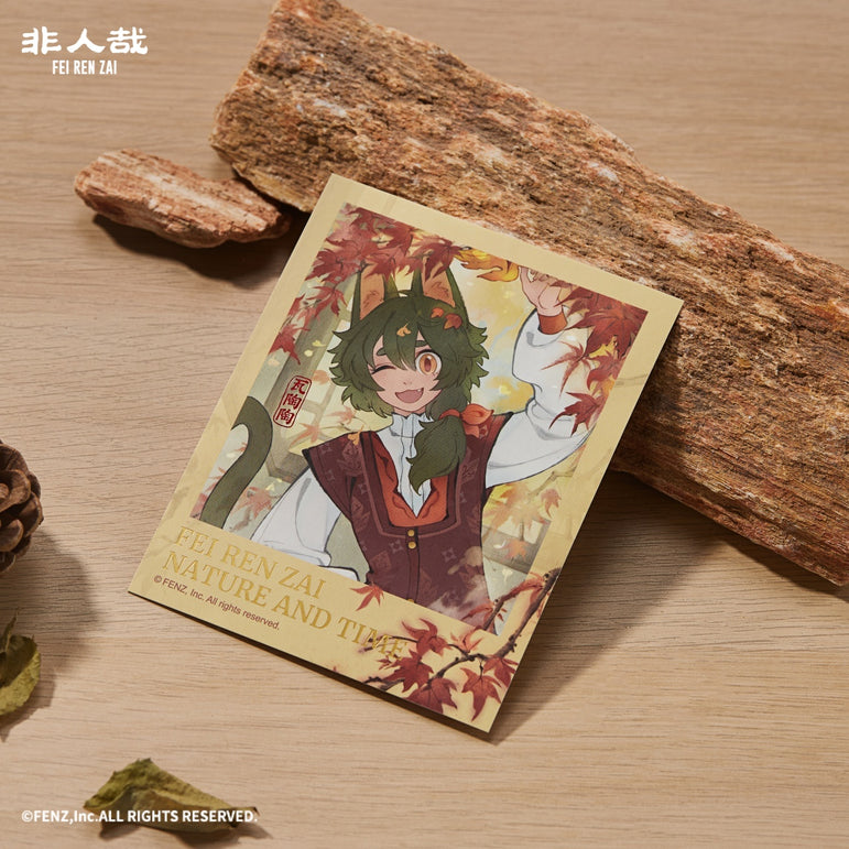 FEI REN ZAI-Nature and Time-Instant Photo-Style Trading Cards Blind Box